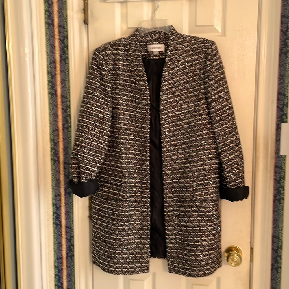Calvin Klein open jacket.  Size 12